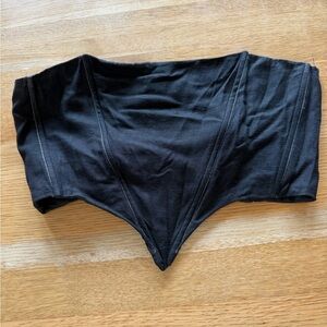 Lioness Black Corset Top